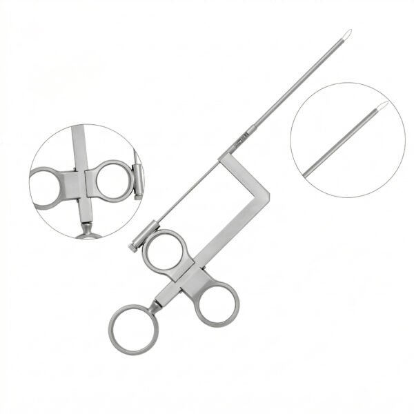 Lange Nasal Polyp Snare Bayonet Sharp 25 cm Long | NJ Medical Instruments