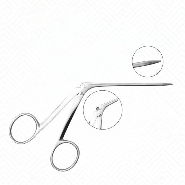 Hartmann Ear Alligator Forceps, Serrated Jaw | NJ Medical Instruments