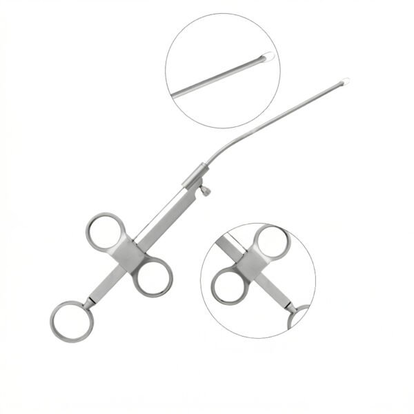 Krause Voss–Nasal Polyp Snare Blunt 25 cm Long | NJ Medical Instruments