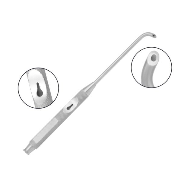 Panetti Suction Dissector for Atticus - Forward | NJ Medical Instruments