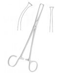 Colver Tonsil Grasping Forceps, 19 cm - 7 1/2 inches, Stainless Steel
