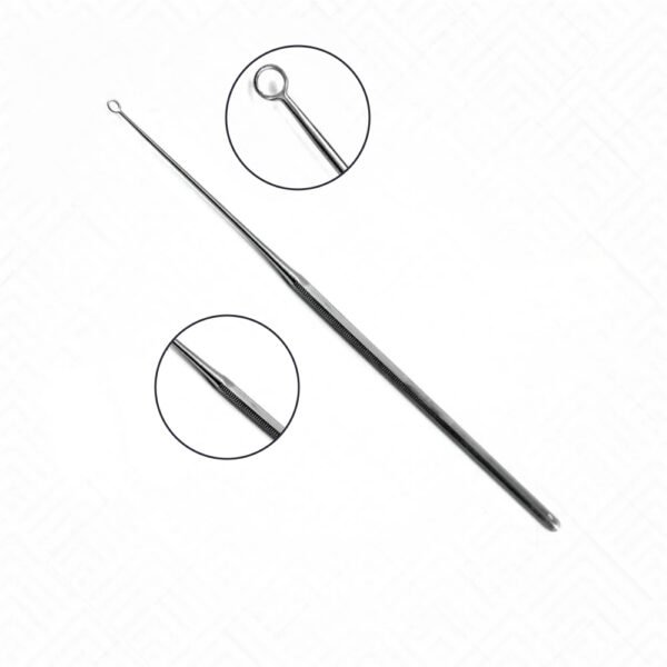 Buck Ear Curette 17 cm - 6 3/4 inches | NJ Medical Instruments