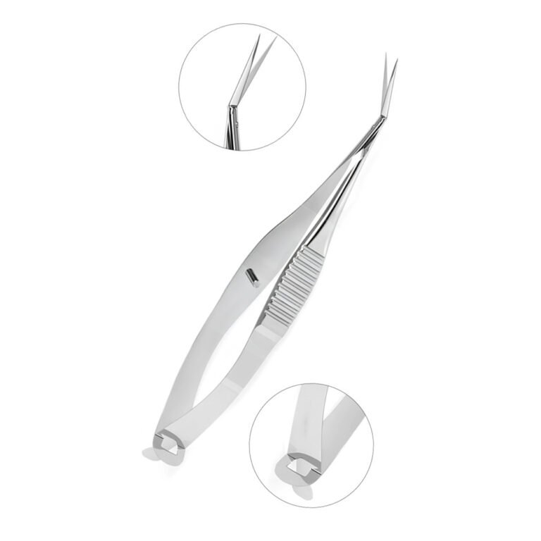 Capsulotomy Scissors – Extremely Delicate, Curved, 8 cm Long