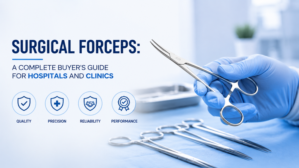 Surgical Forceps: A Complete Buyer's Guide for Hospitals & Clinics | NJ Medical Instruments