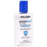 Enliven Hand Sanitizer Gel 100ml - Cucumber and Garden Mint - Made in England