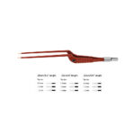 Bayonet Bipolar Forceps SuperGliss Non-Stick Tips