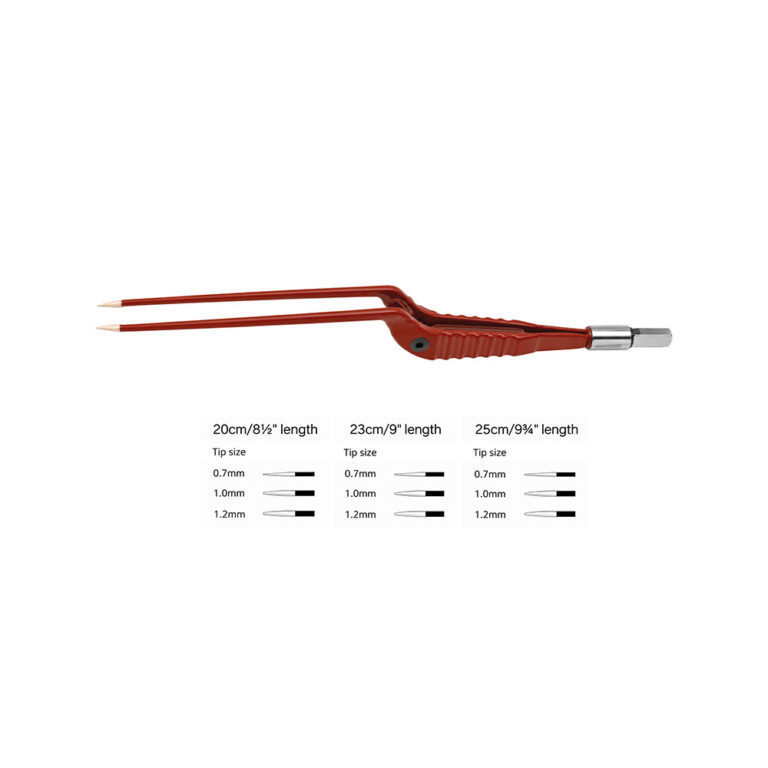 Bayonet Bipolar Forceps SuperGliss Non-Stick Tips