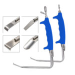 Fiber Optic Retractors with Silicone Handle