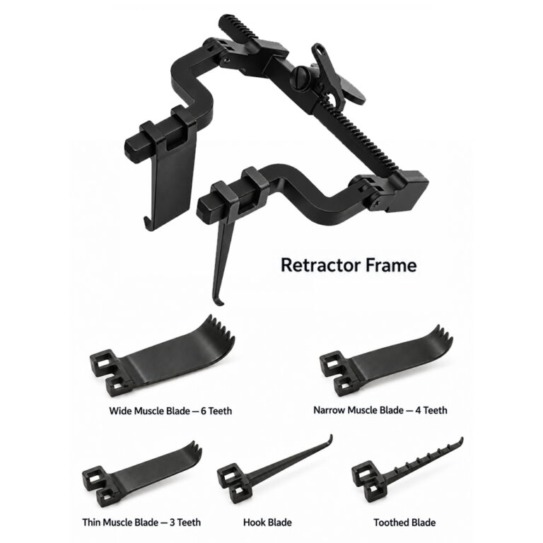 McCULLOCH RETRACTOR SET